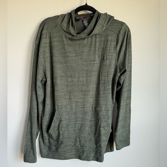 Spyder Other - Spyder Olive Pullover Hoodie